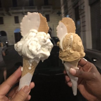 Come Il Latte - Cookies and cream, and salted caramel gelato - Gelato Near Me - Rome, RM