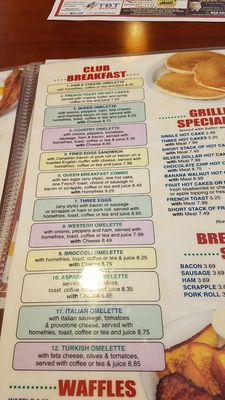 Menu photo 1 Millville Queen Diner Millville, NJ Menu photo 1 Millville Queen Diner Millville, NJ