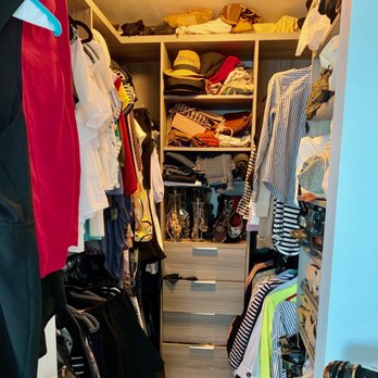 Neat With Nic - Closet before - Home Organization Near Me