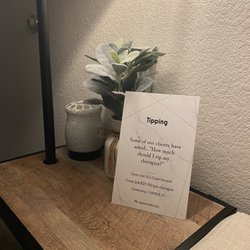 The Eucalyptus Room - Info on tipping