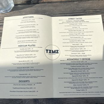 Tacos X Mezcal - Menu - Tacos Near Me - Tulsa, Oklahoma Tacos X Mezcal - Menu - Tacos Near Me - Tulsa, Oklahoma