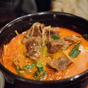 Hwang-Kum - Glass noodles and pork spicy jjigae - Full review: http://seizonal.com/2015/03/05/so-fluffy-i-could-die-at-hwang-kum/ - Korean Near Me - Montreal, Quebec Hwang-Kum - Glass noodles and pork spicy jjigae - Full review: http://seizonal.com/2015/03/05/so-fluffy-i-could-die-at-hwang-kum/ - Korean Near Me - Montreal, Quebec