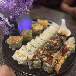 Ginza Japanese Steak & Sushi Bar - Alligator Roll, Champion Roll, Arigato Roll