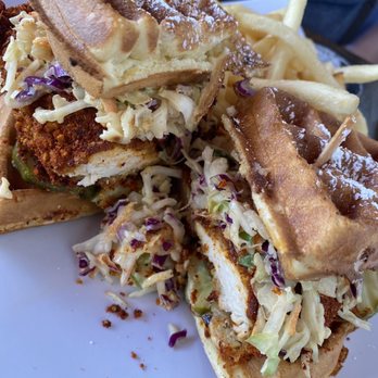 The Chicken Koop - The Belly Buster Sandwich - New American Near Me - Whittier, California The Chicken Koop - The Belly Buster Sandwich - New American Near Me - Whittier, California