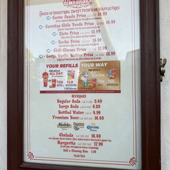 Papas Mexicanas - Menu 6/8/2026 - Fast Food Near Me - Buena Park, California Papas Mexicanas - Menu 6/8/2026 - Fast Food Near Me - Buena Park, California