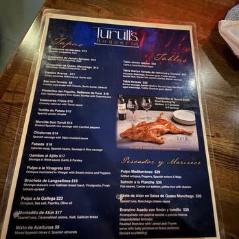 Turull’s Kitchen & Bar - Menu - Tapas Bars Near Me - Orlando, Florida