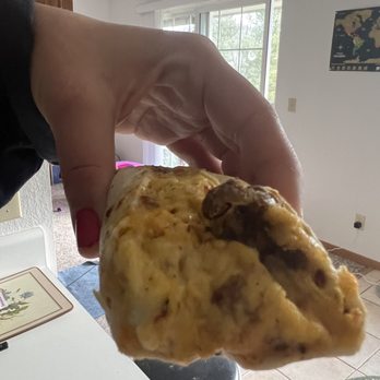Taco Billy Black Mountain - Veg chorizo egg and cheese. Packed! - Tacos Near Me - Black Mountain, North Carolina