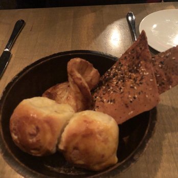 L'Abattoir - Bread course with the amazing bacon brioche - French Near Me - Vancouver, British Columbia L'Abattoir - Bread course with the amazing bacon brioche - French Near Me - Vancouver, British Columbia