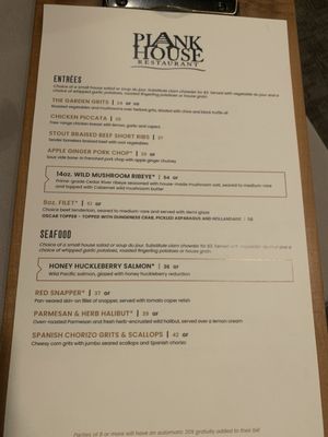 Menu photo 3 Plank House Restaurant North Bend, OR Menu photo 3 Plank House Restaurant North Bend, OR
