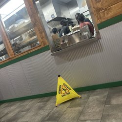 Wingstop - Just a super overcrowded kitchen.