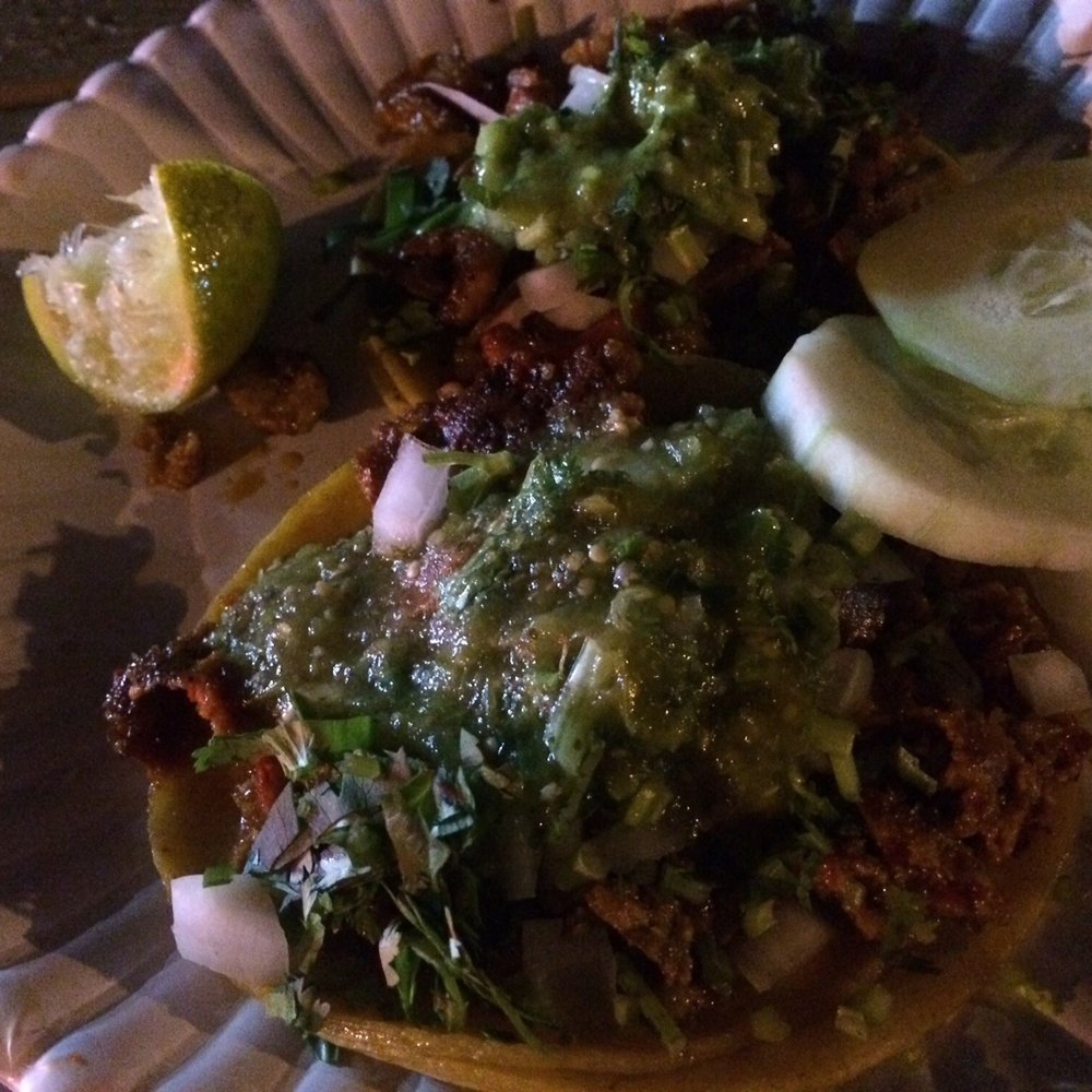 Tacos El Gordito Jr - a plate of food - Street Vendors Near Me - Cudahy, California