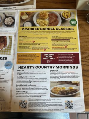 Menu photo 1 Cracker Barrel Old Country Store Tewksbury, MA