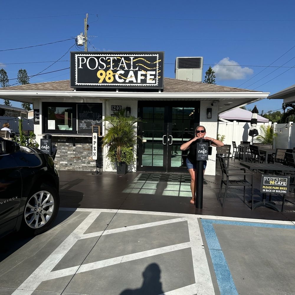 Postal 98 Cafe - Postal 98 Cafe exterior - Coffee & Tea Near Me - Sarasota, Florida Postal 98 Cafe - Postal 98 Cafe exterior - Coffee & Tea Near Me - Sarasota, Florida