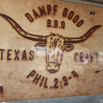 Dampf Good BBQ - Logo on the side of the truck - Barbeque Near Me - Cary, North Carolina