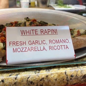 Pizza Time - White Rapini - Pizza Near Me - St. Augustine, Florida