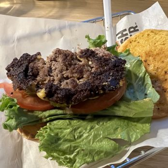 Smashburger - Super thin & burnt CLASSIC SMASH burger - Burgers Near Me - Westminster, Colorado