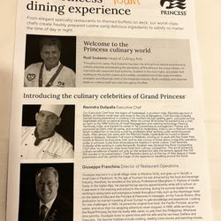 Princess Cruises Honolulu - 10/21/23 FYI, galley tour