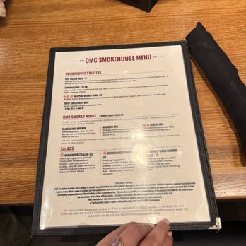 OMC Smokehouse - Menu - Barbeque Near Me - Duluth, Minnesota OMC Smokehouse - Menu - Barbeque Near Me - Duluth, Minnesota