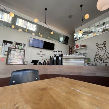 The Coffee Lama - New wall paintings and Torani syrups are the main obvious tells this space is no longer Ritual itself - Coffee & Tea Near Me - San Francisco, California The Coffee Lama - New wall paintings and Torani syrups are the main obvious tells this space is no longer Ritual itself - Coffee & Tea Near Me - San Francisco, California