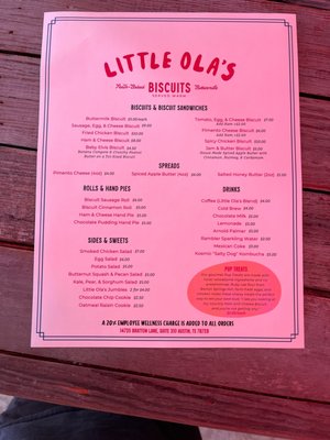 Menu photo 6 Little Ola's Biscuits Austin, TX Menu photo 6 Little Ola's Biscuits Austin, TX