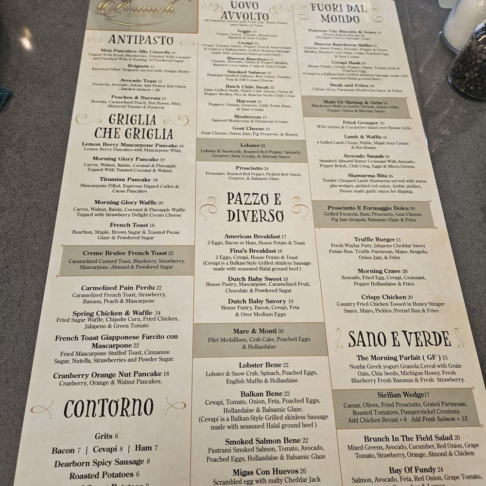 Menu Menu