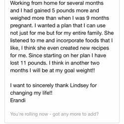 Diets For Life By Lindsey - Review 7/2020