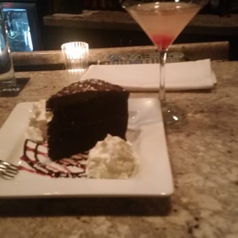 Cyrano's - Martini and chocolate layer cake - Desserts Near Me - Saint Louis, Missouri