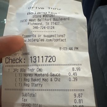 Bojangles - Chicken Wings Near Me - Richmond, Texas