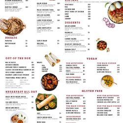Spice Venue - Menu