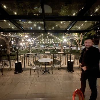 Settecento - View of the Courtyard - Italian Near Me - Los Angeles, California