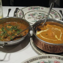 chicken curry and chicken tikka masala