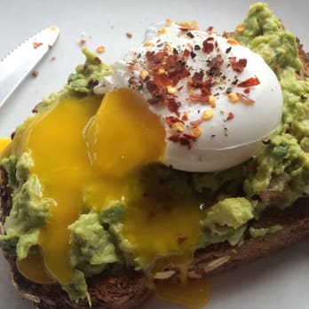 Milk Bar - Avocado toast with poached egg - Cafes Near Me - Brooklyn, New York Milk Bar - Avocado toast with poached egg - Cafes Near Me - Brooklyn, New York