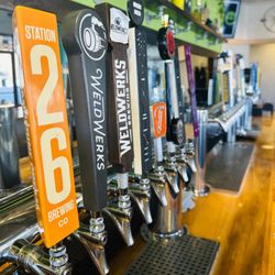 Snack Attack Specialty Sandwiches & Brews - 28 beers on draft! Local craft beers on point!