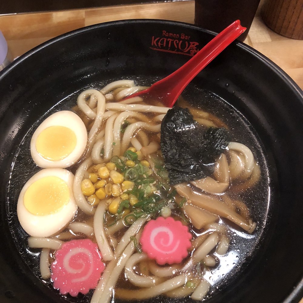 Katsu Ramen Bar - SHOYU UDON-Shrimp Tempura (3pcs) - Ramen Near Me - Lafayette, Louisiana Katsu Ramen Bar - SHOYU UDON-Shrimp Tempura (3pcs) - Ramen Near Me - Lafayette, Louisiana