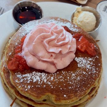 Hash Kitchen Arcadia - Strawberry Matcha Pancakes * - Breakfast & Brunch Near Me - Phoenix, Arizona