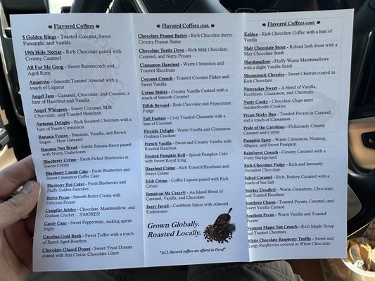 Menu photo 2 Cactus Creek Gourmet Coffee Roasters Aberdeen, NC Menu photo 2 Cactus Creek Gourmet Coffee Roasters Aberdeen, NC