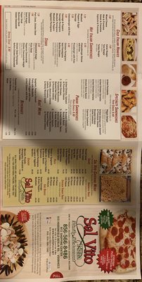 Menu photo 2 Sal Vito Pizza Voorhees, NJ Menu photo 2 Sal Vito Pizza Voorhees, NJ