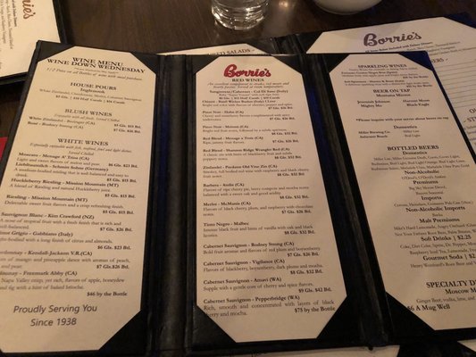 Menu photo 5 Borries Black Eagle, MT