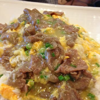 Taipan Kitchen - Beef w/ scrambled egg over rice - Chinese Near Me - Hacienda Heights, California