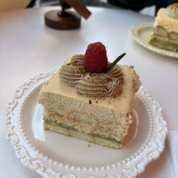 Jasmine Matchapudding tiramisu