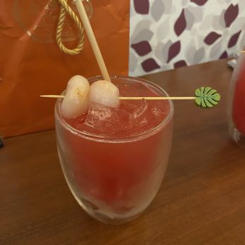 Azalina's - Watermelon lychee mocktail - Malaysian Near Me - San Francisco, California Azalina's - Watermelon lychee mocktail - Malaysian Near Me - San Francisco, California