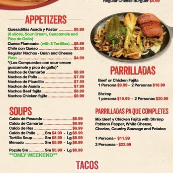 Estrada’s Mexican Restaurant - Menu - Breakfast & Brunch Near Me - San Antonio, Texas Estrada’s Mexican Restaurant - Menu - Breakfast & Brunch Near Me - San Antonio, Texas