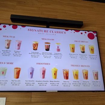 Gong Cha - Menu - Bubble Tea Near Me - Woodbury, New York