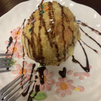 Osaka Sushi & Ramen - Fried Ice Cream $6, see other our pic of it opened up. Don't recommend (0/5) - Ramen Near Me - Albany, Oregon Osaka Sushi & Ramen - Fried Ice Cream $6, see other our pic of it opened up. Don't recommend (0/5) - Ramen Near Me - Albany, Oregon