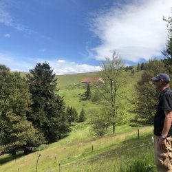 Ferme Auberge Rothenbrunnen - The view as you approach from the trail.