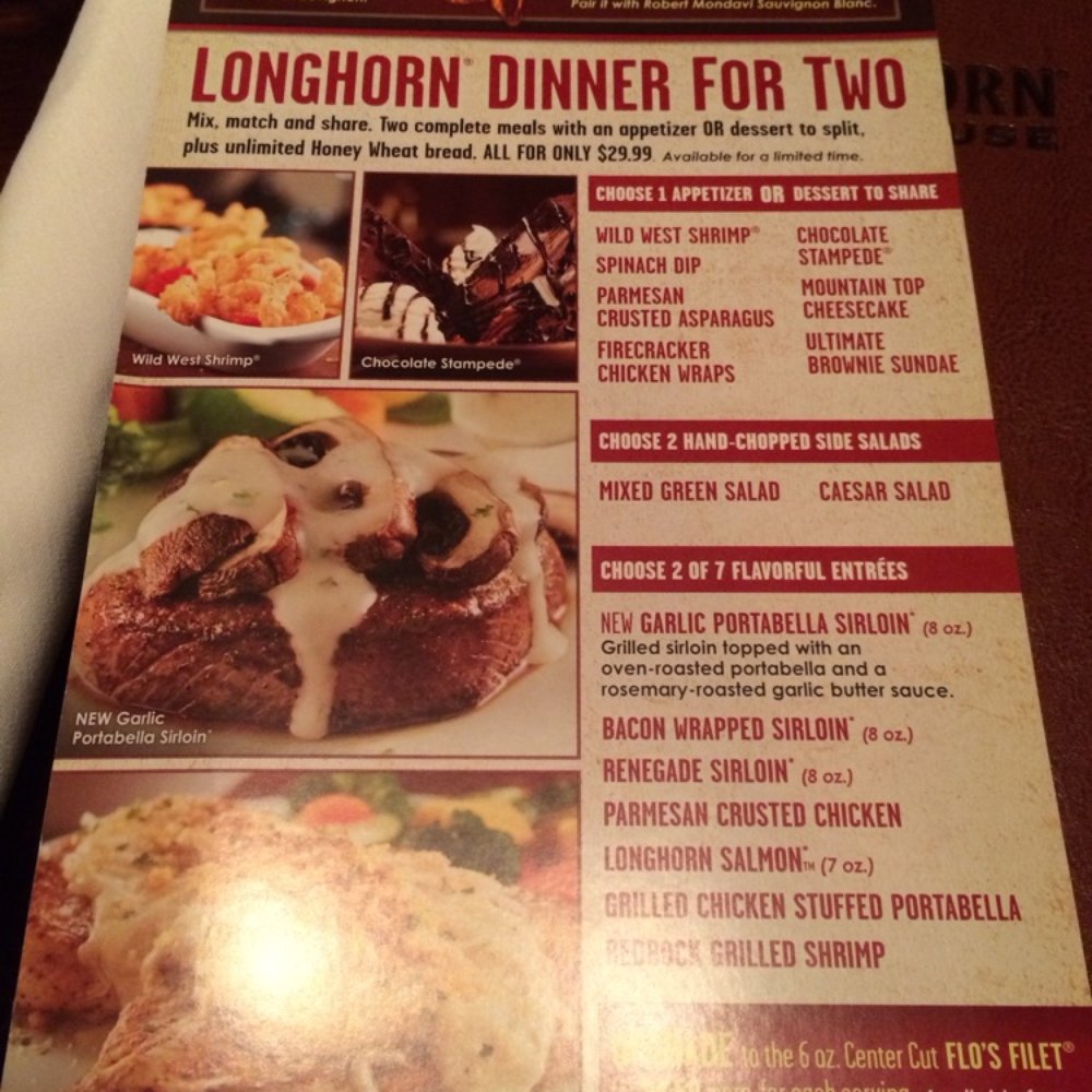 LongHorn Steakhouse - Specials - Steakhouses Near Me - Daphne, Alabama LongHorn Steakhouse - Specials - Steakhouses Near Me - Daphne, Alabama