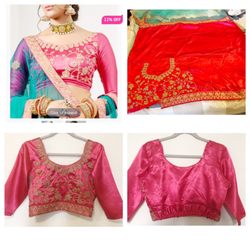Alhour Alteration - From fabric to a saree blouse in just 4 days. In a rush? We got you