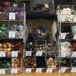 Oasis Salt Cave & Renew Wellness - Gorgeous selection of gemstones!