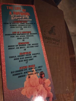 Menu photo 2 The Hardware Store Oregon City, OR