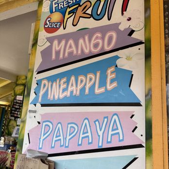 Coconut Corner - the cutest signs! - Thai Near Me - Waimea, Hawaii